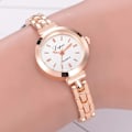 Miniatyrbild 6 av 6: Lvpai Brand Mode Armband Dam Klockor Enkel Design Klassisk Rostfritt stål Analog Quartz Watch Lyx Relogio 2018 Silver White