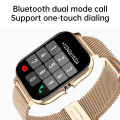 Miniatyrbild 3 av 6: Smart Watch Herr Dam Fitness Bluetooth Call Connected Klockor Vattentät Man Smartwatch För Android IOS Reloje Inteligente Black