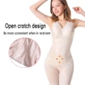 Miniatyrbild 4 av 6: Kvinnlig waist trainer Korrigerande kropp Magkontroll Lårtrimmer skinkor Shapewear Push Up Öppen gren Sömlösa underkläder Nude XL