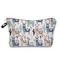 Miniatyrbild 1 av 6: Sminkväska Värmeöverföring Härlig kosmetisk väska med print Liten toalettväska för damer och flickor Presenter Högkvalitativt case 307-14 Alpaca Bag