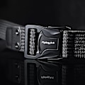 Miniatyrbild 5 av 6: Herrbälte Army Style Stridsbälten Quick Release Militär Utomhusträning Jakt Vandring Casual Midjeband Nylon Taktiskt bälte hei hong xian 115CM