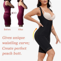 Miniatyrbild 5 av 6: Kroppsformare Kvinnor Waist trainer Butt Lifter Platt Mage Bantning Binders Body Slida Magen Dra Korsett Trosor Shapewear Black M