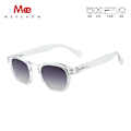 Miniatyrbild 1 av 6: Meeshow Design 2023 Män Kvinnor Retro Mode Solglasögon kristall Design Rund Båge 100 % UV-skydd Nylon Lins Solglasögon Crystal Sunglasses