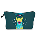 Miniatyrbild 1 av 6: Sminkväska Värmeöverföring Härlig kosmetisk väska med print Liten toalettväska för damer och flickor Presenter Högkvalitativt case 307-10 Alpaca Bag