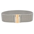 Miniatyrbild 1 av 6: Brett resårbälte Enfärgad Korsettbälte Metallspänne Dammode Cummerbands Stretch Cinch Midjeband Klänning Midjebälte #YY Gray
