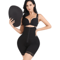 Miniatyrbild 1 av 6: Waist trainer Body Shaper Body Shapewear Magekontroll Underkläder Falska skinkor Höftkuddar Enhancer Axelremmar Smalare Buckle Black Style A XL