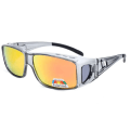 Miniatyrbild 2 av 6: Ny polariserad lins för män Körning Fiske Solglasögon Cover För Myopia Glasögon Flip Polaroid Solglasögon Oculos De Sol Masculino Flip blue reflective