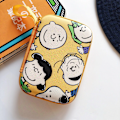 Miniatyrbild 1 av 6: Snoopy Mini Bärbar Hörlursväska Myntväska Hörlurar USB case Förvaringslåda Plånbok Bärväska Väska Hörlurstillbehör Snoopy 2
