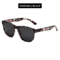 Miniatyrbild 1 av 6: HOOBAN 2023 New Square Polarized Solglasögon Män Kvinnor Mode Fyrkantiga Man Solglasögon Märkesdesign Endelad linsskydd UV400 Hawksbill Black Polarized