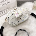 Miniatyrbild 3 av 6: Ny liten dragkedja Crossbody-väskor för kvinnor sommar PU-läder Axelväska för flicka Handväska Mode telefonväska Red