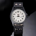 Miniatyrbild 3 av 6: Märke Sport Militärklockor Mode Casual Quartz Watch Läder Analog Herr 2020 Ny SOKI Lyxarmbandsur Relogio Masculino Green-A