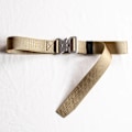 Miniatyrbild 1 av 6: Bälte Män Utomhus Jakt Metall Taktiskt bälte Multifunktionslegering Spänne Högkvalitativ Marine Corps Canvas Bälte för kvinnor 3.8cm Khaki silver 130cm