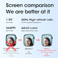 Miniatyrbild 3 av 6: Smart Watch Series 8 W58 W59 W38 W28 Pro Smartwatch Dam Herr NFC Vattentät BT Call Heartrate Monitor IWO För Apple Android WHSs add WHS W59