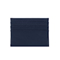 Miniatyrbild 1 av 6: Anpassad 100 % koläder Pebble Mönster Kreditkortshållare Smal plånbok Män Kvinnor Plånbok Pocket Card Custom Initial Letters Case navy 0695