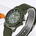 Miniatyrbild 6 av 6: Mode Herr Casual Watch Herrklocka Watch Tyg Canvas Armband Armbandsur Klocka Watch Blue