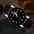 Miniatyrbild 4 av 6: Watch Dammode Läder Svart Quartz Handled Casual Damklocka Relogio Feminino Reloj Mujer 2022 red