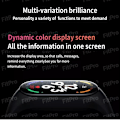 Miniatyrbild 4 av 6: M7 Smart Watch Herr Dam Smartband Puls Smartwatch Fitness Tracker Blodtryck Sport Smart Armband för Band 7 Black With Original Box