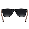Miniatyrbild 6 av 6: BARCUR Black Walnut Solglasögon för män Trä Solglasögon Man Glasögon Polariserande glasögon UVA&B Skyddsglasögon ECO-Friendly Gloss Black BARCUR Polarized