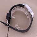 Miniatyrbild 5 av 6: Ny 4 färger Real Auto Date Watch Japan Quartz Man Timmar Finmode Äkta Läder Armband Pojkepresent Julius Box Khaki