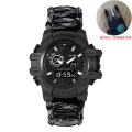 Miniatyrbild 1 av 6: SHIYUNME Militär digital watch män Vattentät utomhussport män klockor Kompass Elektronisk kronograf relogio masculino gray