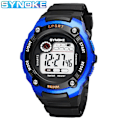Miniatyrbild 1 av 6: SYNOKE Elektronisk watch för män Watch Multifunktion Militärsport Vattentät Lysande LED Digital Studentmode blue