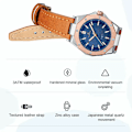 Miniatyrbild 5 av 6: NAVIFORCE Mode Minimalistisk Design Watch för kvinnor Casual Quartz Dam Läder Armbandsur Case Kvinnlig klocka RGBB