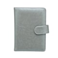 Miniatyrbild 1 av 6: Mode Kvinnor Män Case Multifunktions PU-läder Haspplånböcker Affärsresor Cover Kontantmyntplånböcker Gray