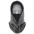 Miniatyrbild 1 av 6: Vintervindtäta Vandringsmössor Män Varma Termiska Fleece Balaclava Ansiktsmössor Skidåkning Cykling Motorcykel Cykling Halsvärmare Hjälmhatt Dark Grey