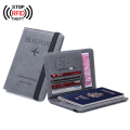Miniatyrbild 5 av 6: Anti-Lost Passport Cover Anpassat namn Telefon E-post Ins Reseplånbok Passhållare Män Bankkort Case Kvinnor Kredit ID Gåva WS1643-Blue