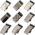 Miniatyrbild 2 av 6: 3,5 cm Bredd Topp Märke Män Äkta Kohud Bältesspänne Automatiskt Stort Äkta Läder Lyx Designerbälten Klassiska 2019 LY55-7777 Silver