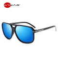 Miniatyrbild 6 av 6: UVLAIK rektangel polariserade solglasögon män Oversized spegel kör solglasögon Brand Designer Driver solglasögon UV400 glasögon Silver Polarized