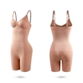 Miniatyrbild 6 av 6: Body Shapewear Dam Waist Trainer Höftlyftare Korsett Lår Smalare Shapewear Reduktivt Slimmande Underkläder coffee L-XL