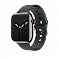 Miniatyrbild 1 av 6: Watch 9 Smart Watch Herr Kroppstemperatur BT Call NFC Always on Display Fitness Women Series 8 Smartwatch för Apple Android Black