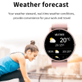 Miniatyrbild 6 av 6: Smart Watch Herr Elegant Dam Smartwatch Puls Sömnmätare Sport Fitness Musik Dam Vattentät Watch add 1 starp(.350)