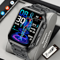 Miniatyrbild 2 av 6: LYCKLIG EKG+PPG Smart Watch Män Laserbehandling av hypertoni Hyperglykemi Hyperlipidemi Puls Hälsosam Sport Smartwatch Black net