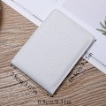 Miniatyrbild 4 av 6: 2020 Läder Körkortshållare Cover för bilkörningsdokument Unisex visitkortshållare Pass Certifikatmapp PU-plånbok White