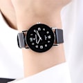 Miniatyrbild 2 av 6: Watch Dammode Läder Svart Analog Quartz Armbandsur Dam Kvinnlig Klocka Relogio Feminino Reloj Mujer blue