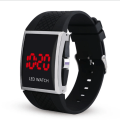 Miniatyrbild 6 av 6: Watch 2021 Mode Digital Armbandsur Sportklockor För Herr Elektronisk klocka Led watch Väckarklocka Zegarek Lover Klockor White