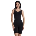 Miniatyrbild 3 av 6: Sömlös kroppsdräkt för kvinnor Postpartum modellering Push Up Korsett Butt Lifter Shapewear Bantning Body Shaper Bröstförbättrande underkläder Coffee M