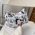 Miniatyrbild 1 av 6: Print Nylon Casual Kvinnor Handväska Fjäril Leopard Zebra Print Kvinna Damunderarmväskor Butterfly