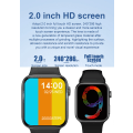Miniatyrbild 3 av 6: IWO Series 9 Smart Watch I9 Pro Max Trådlös laddning Bluetooth -samtal Sport Sömnpuls Män Kvinna Smartwatch För Apple-telefon White A Blue Gray With Original Box