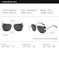 Miniatyrbild 5 av 6: Iron Man 3 Matsuda TONY stark Solglasögon Herr Rossi Coating retro Vintage Designer Solglasögon Oculos Masculino Gafas del UV400 9-XY62-C5 as other