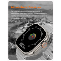 Miniatyrbild 3 av 6: Ultra Smartwatch NFC Bluetooth Call Herr Dam Smart Watch Blood Oxygen Sleep Monitor Titanlegering Case 49mm Series 8 Starlight 1 Alpine(.990)
