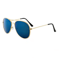 Miniatyrbild 1 av 6: Klassiska Retro Pilot Ocean Goggles Solglasögon För Kvinnor Män Unisex Metall Röda Solglasögon Sommarkörning 3025 Glasögonskydd C23 As Show