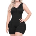 Miniatyrbild 1 av 6: Postpartum Post-kirurgi gördlar för kvinnor Fajas Colombianas High Compression Waist trainer Bbl Shaper Platt mage Bantning Slida model1 black XXXL