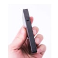 Miniatyrbild 4 av 6: Bisi Goro herrplånbok tunn RFID-blockerande popup-knapp Case Aluminium Enkelkorthållare Box Smart plånbok X-64-Gray
