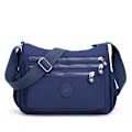 Miniatyrbild 1 av 6: Messenger Bag Causal Kvinnor Axelväska Multi Nylon Kvinna Crossbody-väskor Kvinna Crossbody Moderväska Shoudlerväska Blue 01