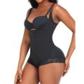 Miniatyrbild 2 av 6: Body för kvinnor Shapewear Body Shaper Butt Lifter Ingen dyna Magkontroll Slimming Plus S-3XL Underkläder Fajas Colombianas Zipper Beige XXL