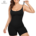 Miniatyrbild 2 av 6: Kvinnor Sexig Seamless Body Waist Trainer Magkontroll Shapewear MISS MOLY Lår Slimmer Butt Lifter Fajas Nude M