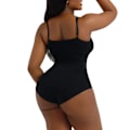 Miniatyrbild 5 av 6: Body Kvinnor Shapewear Kroppsdräkter Öppen gren Bantning Kroppsformare Underkläder Dam Ropers Shapewear Kvinnor Magkontroll Brown M